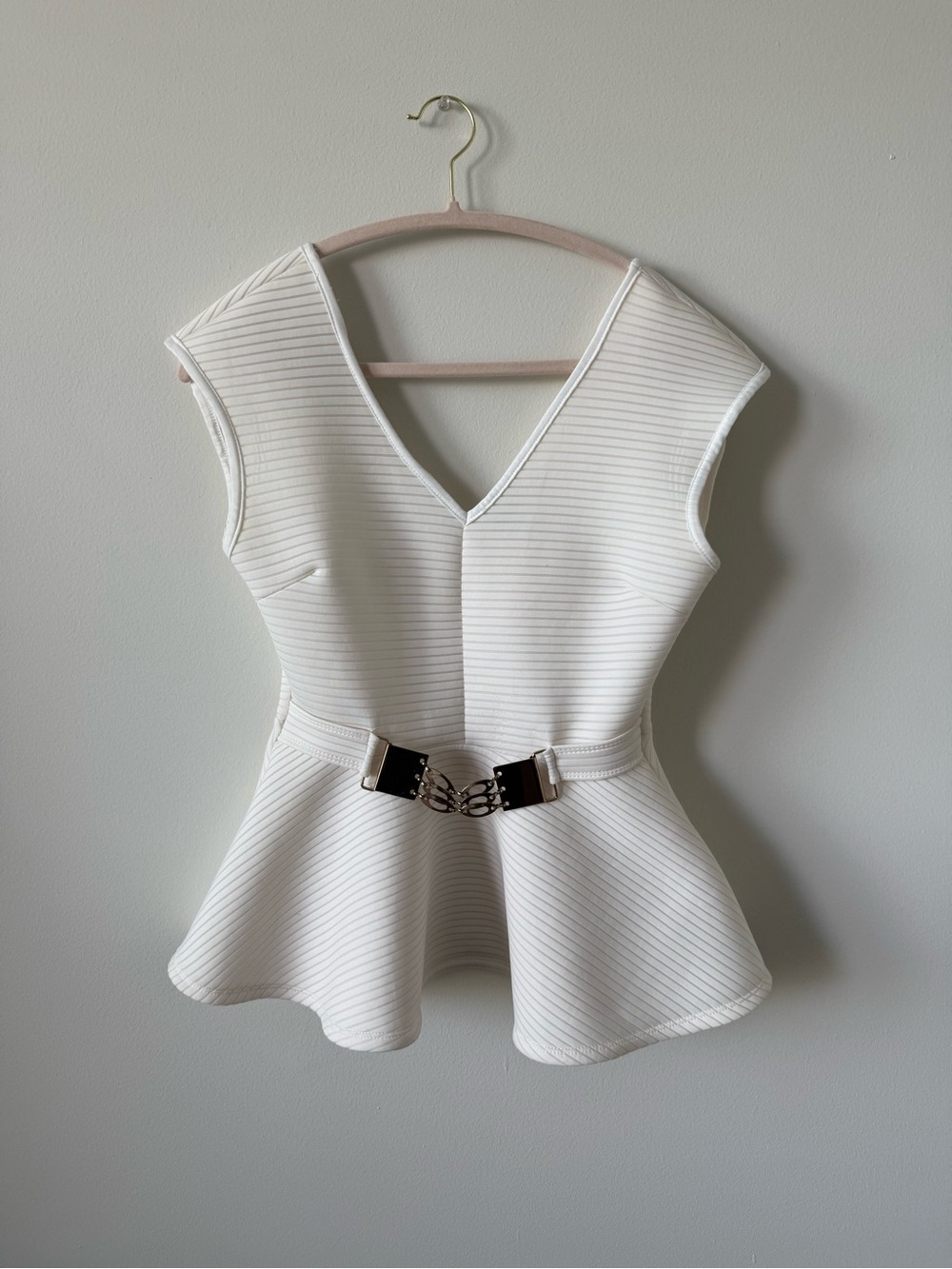 Peplum top